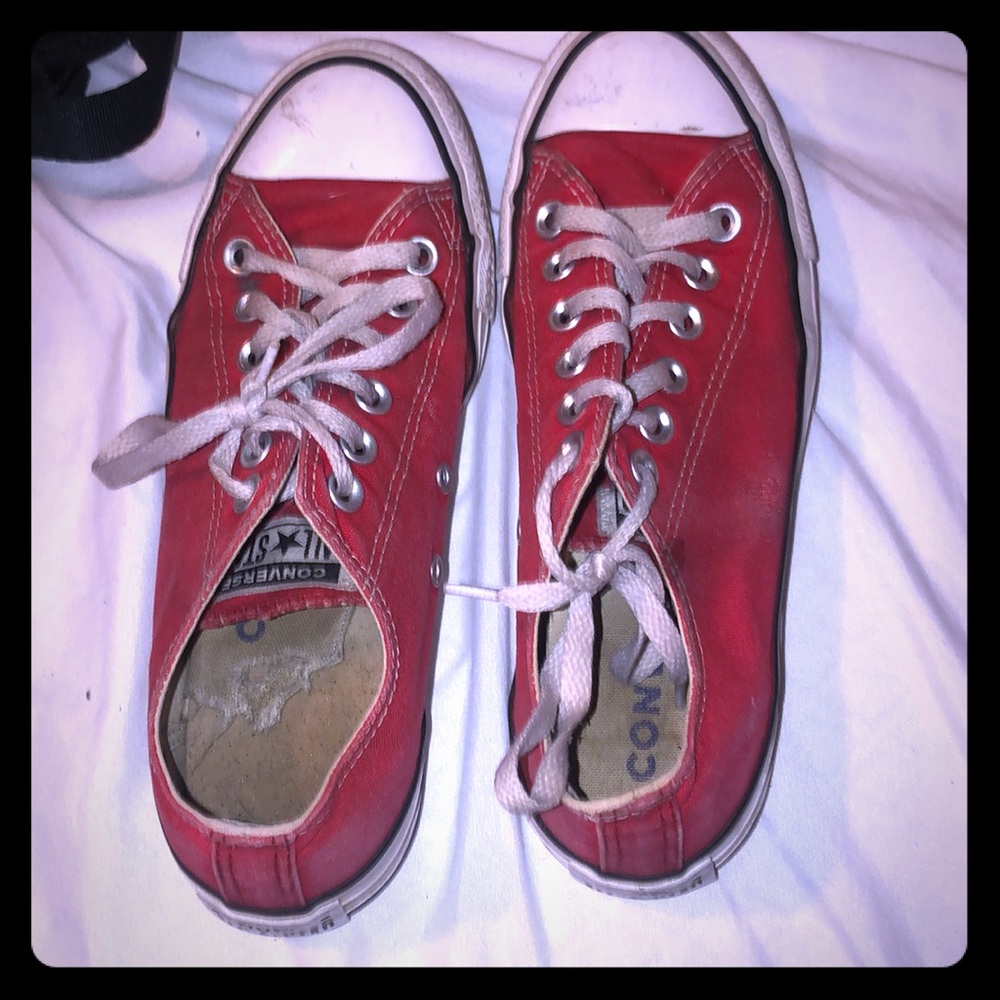 Red converse